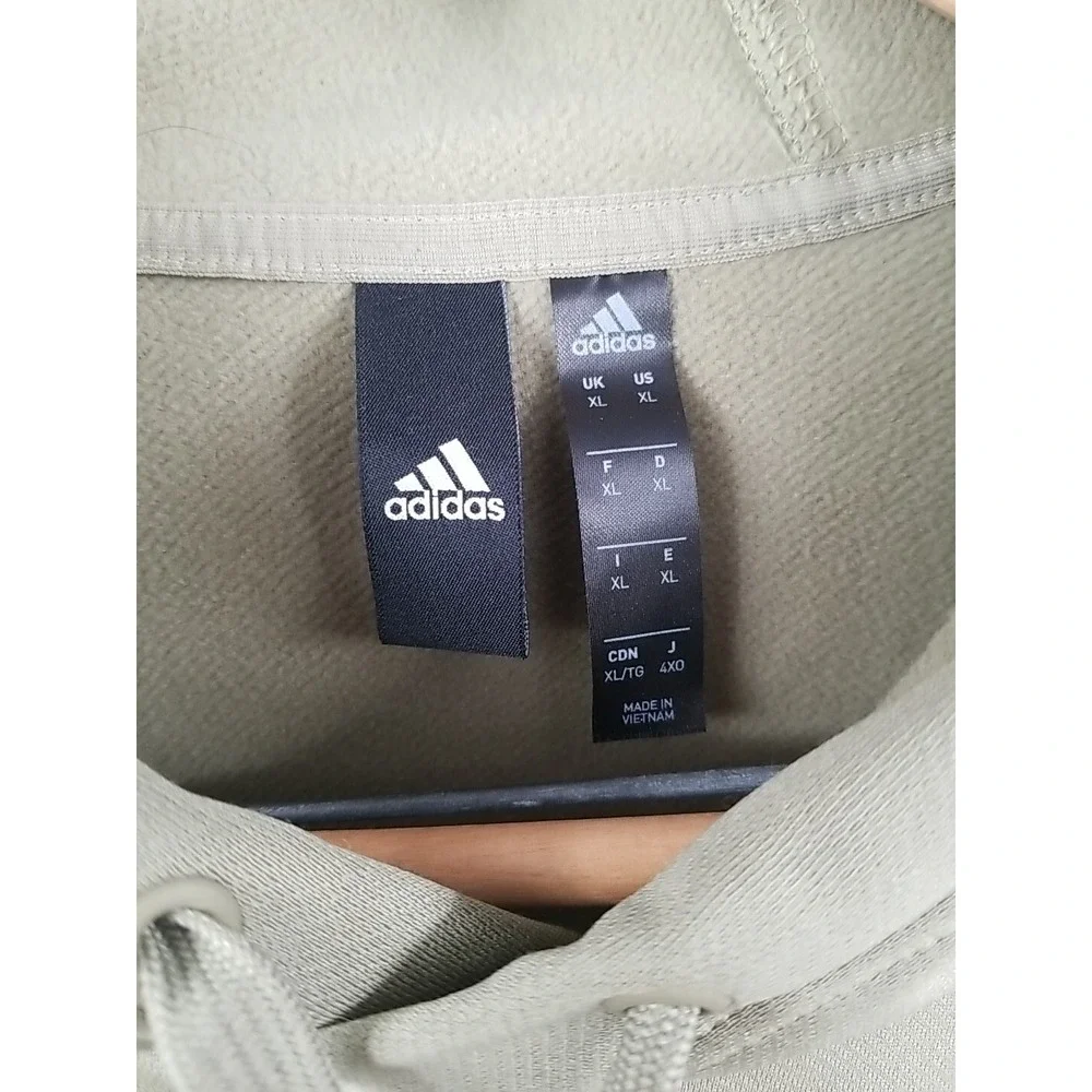 Adidas Hoodie Men's XL‎ Pullover Green Aeroready